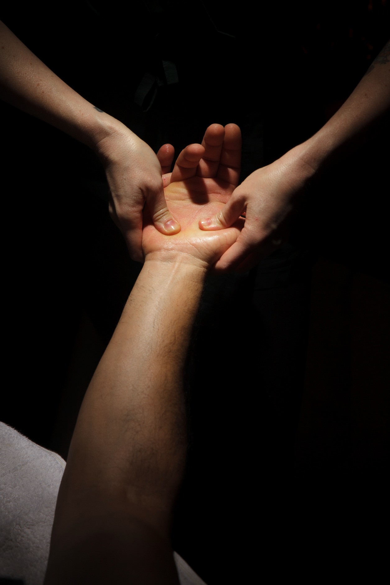 Massage étoile tête mains pieds